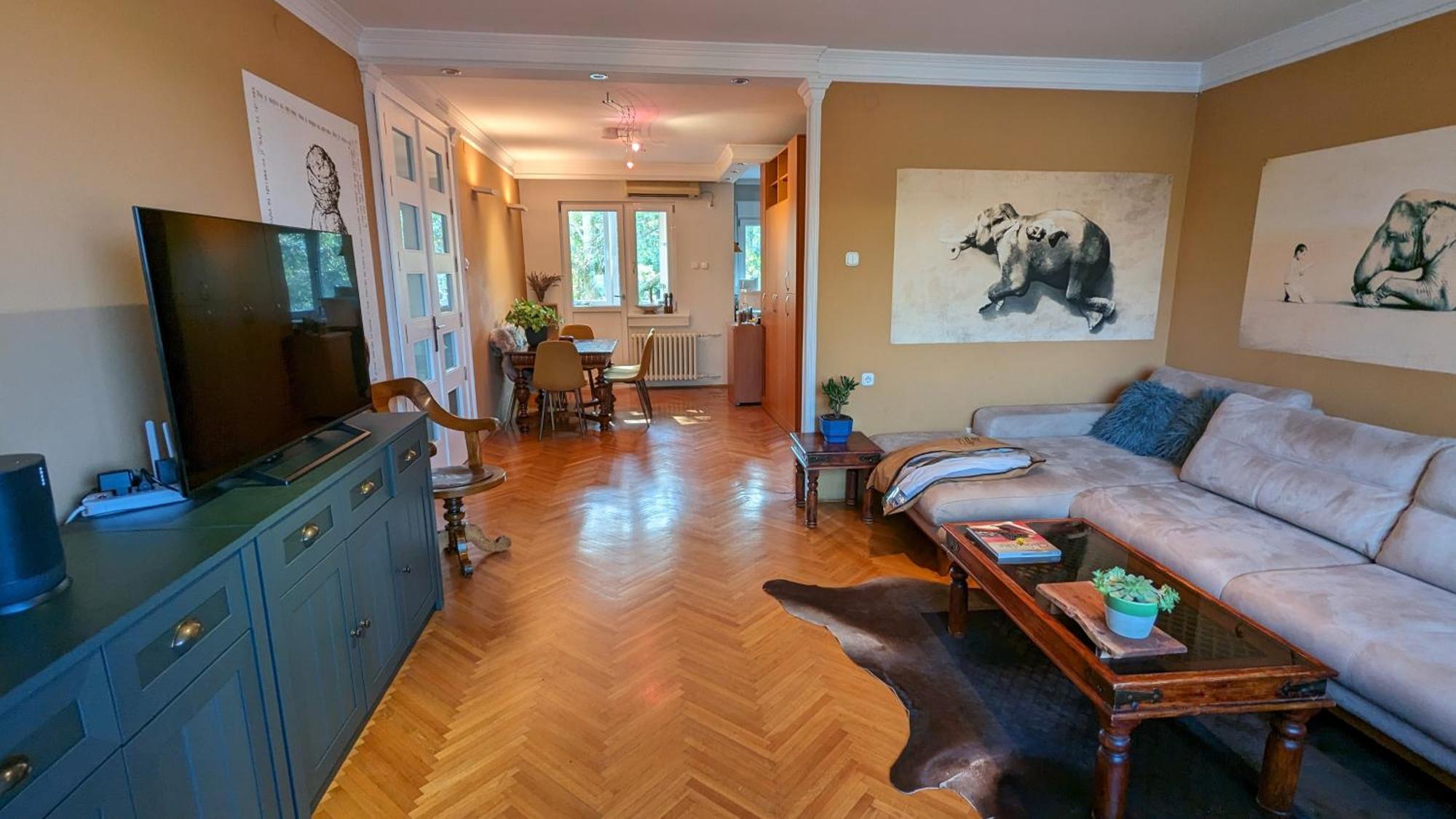 Center, Private Garage, Danube & Fortress, 3 Bdrm 2 Bath Novi Sad Luaran gambar